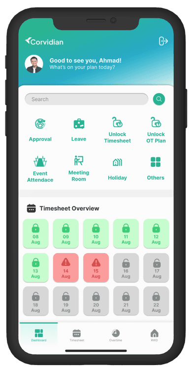 MUC Net App Screenshot 2